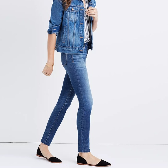 Madewell 9” High Rise Skinny Jeans: Button-Through Edition Size 25 - Picture 10 of 10